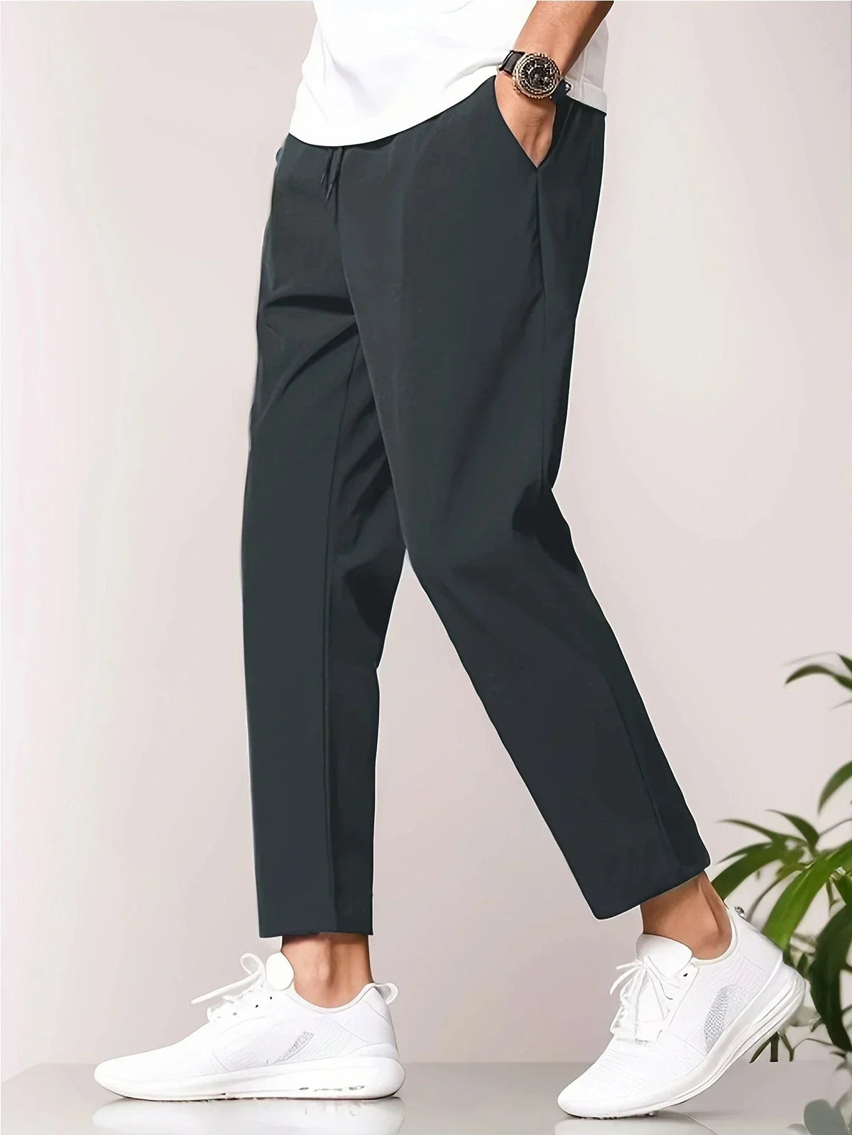 Rhett - Cropped Tapered Smart Trousers