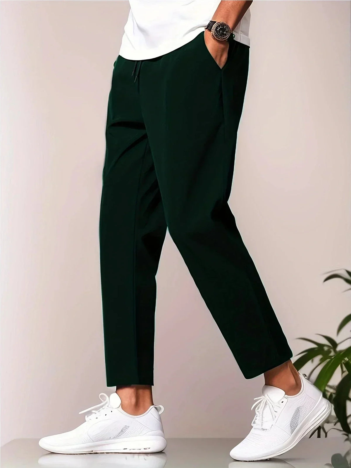 Rhett - Cropped Tapered Smart Trousers