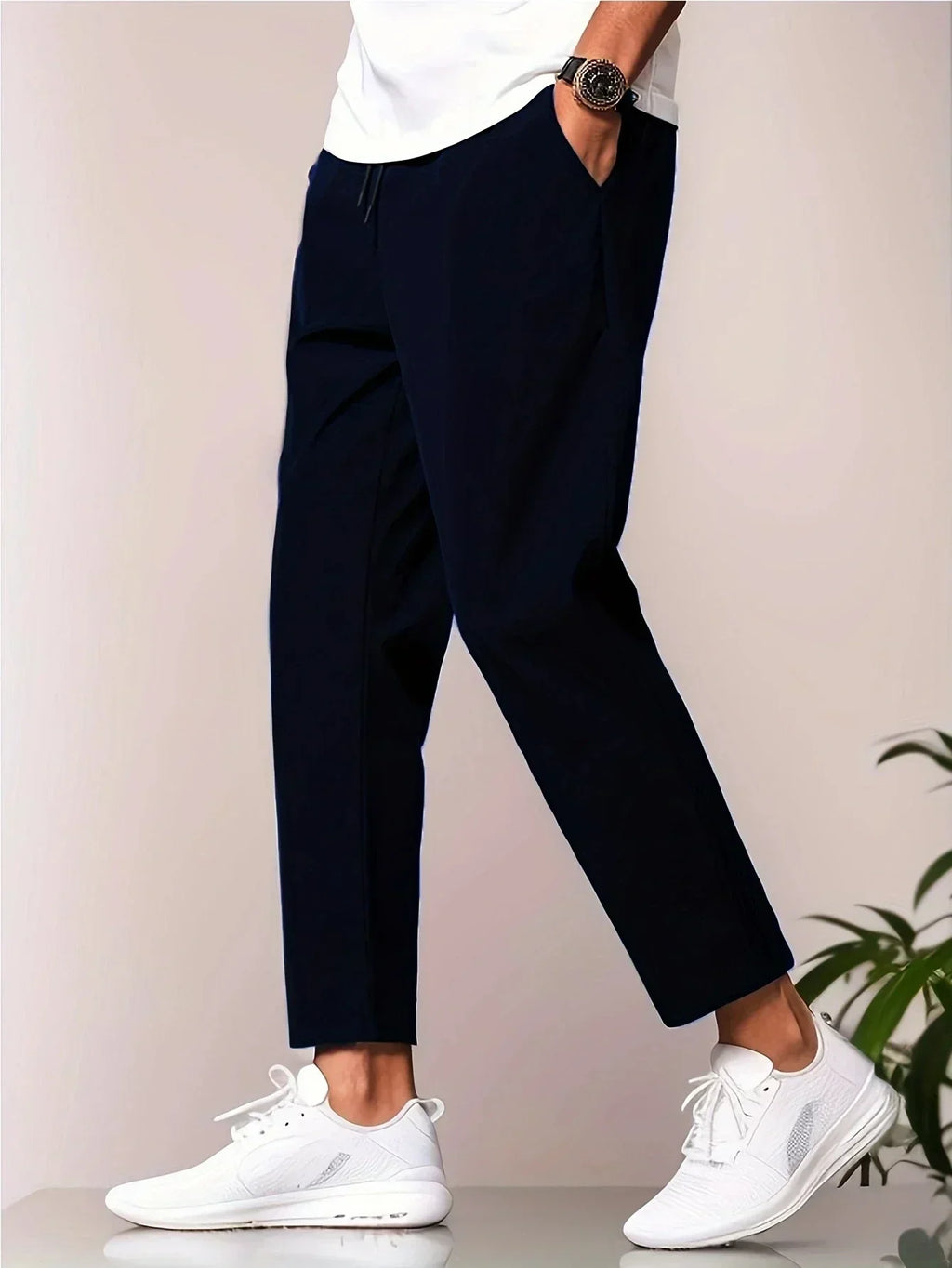 Rhett - Cropped Tapered Smart Trousers