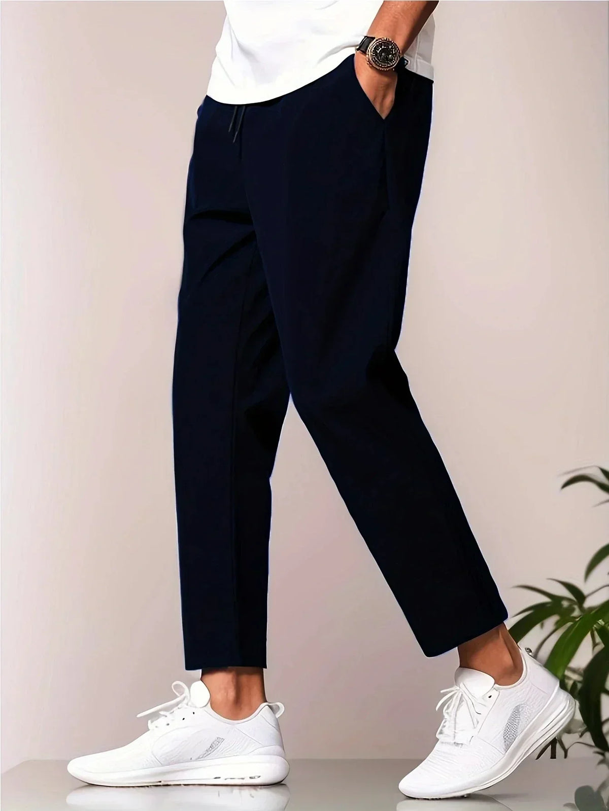 Rhett - Cropped Tapered Smart Trousers