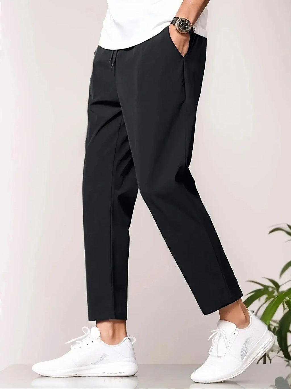Rhett - Cropped Tapered Smart Trousers
