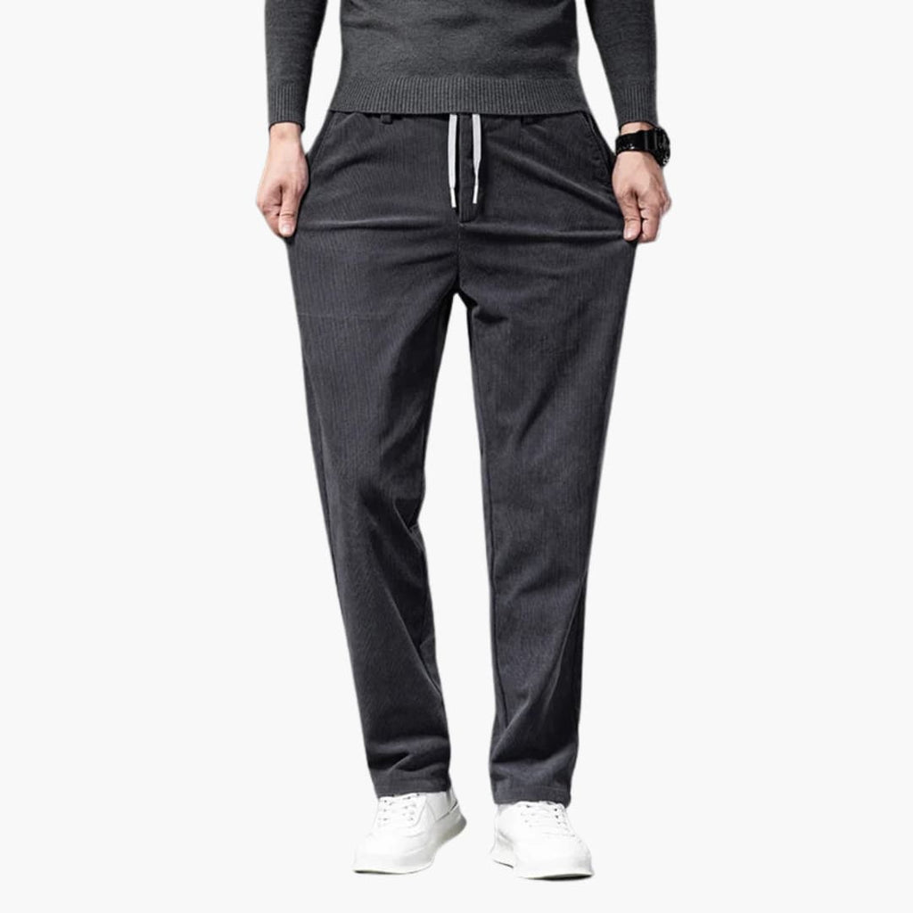 Roland - Corduroy Drawstring Trousers