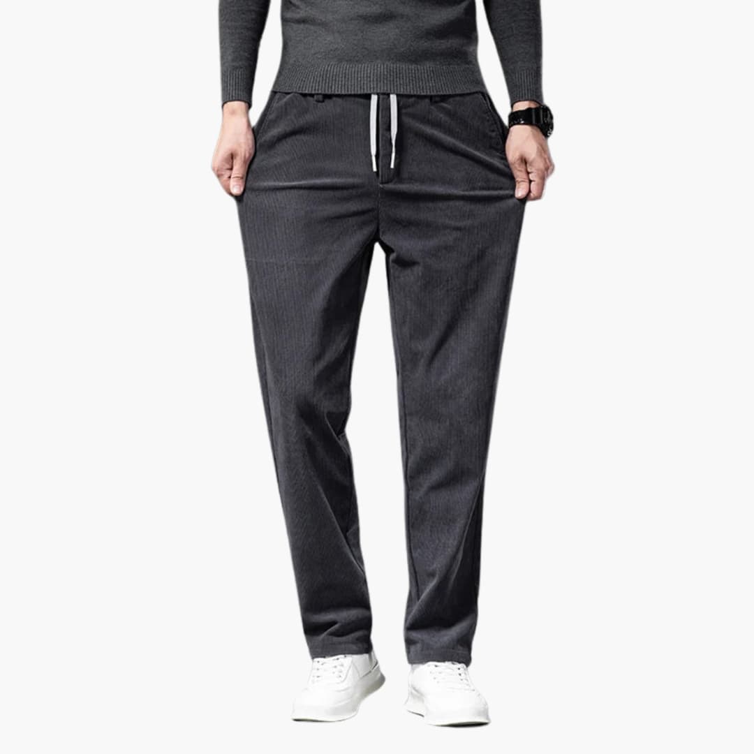 Roland - Corduroy Drawstring Trousers