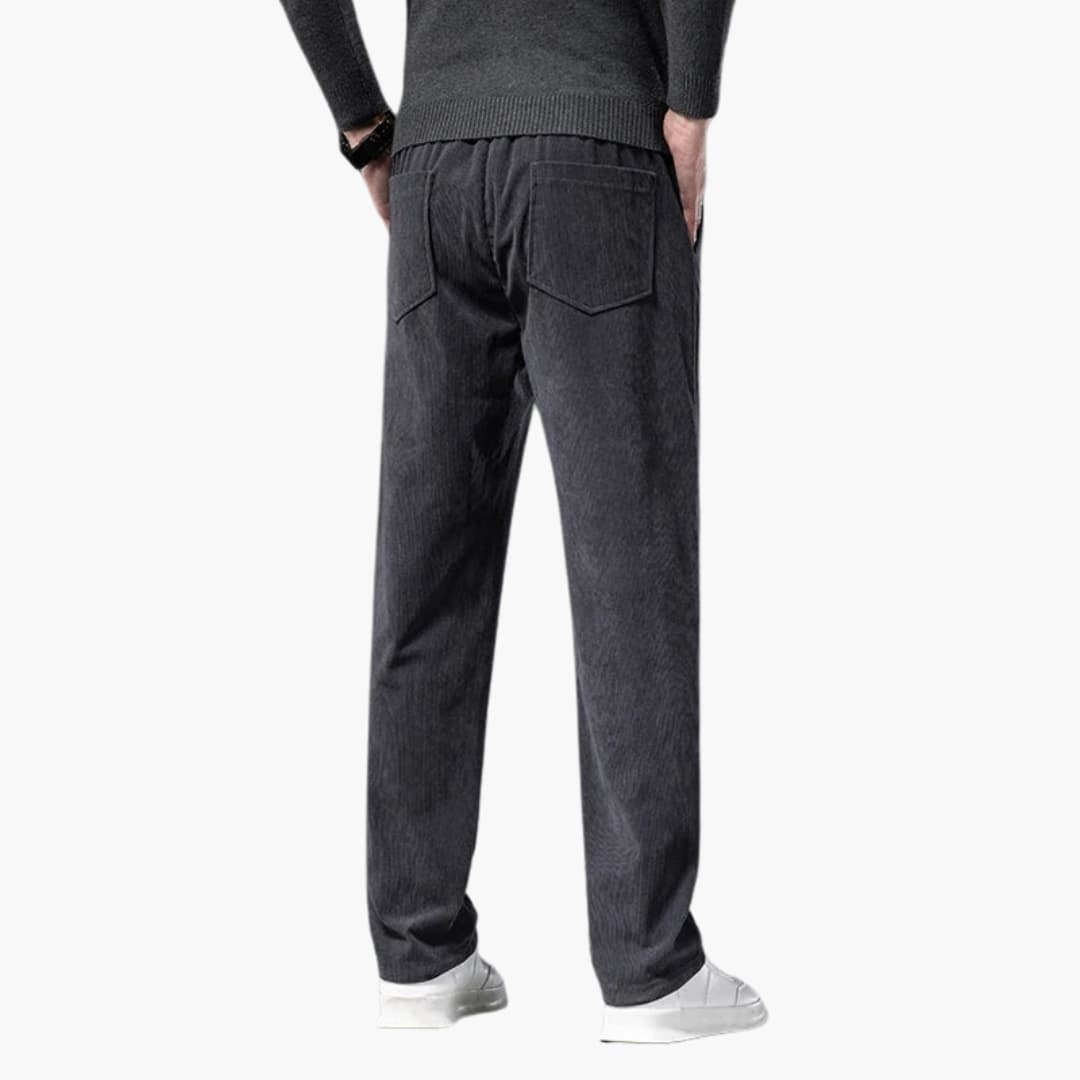 Roland - Corduroy Drawstring Trousers