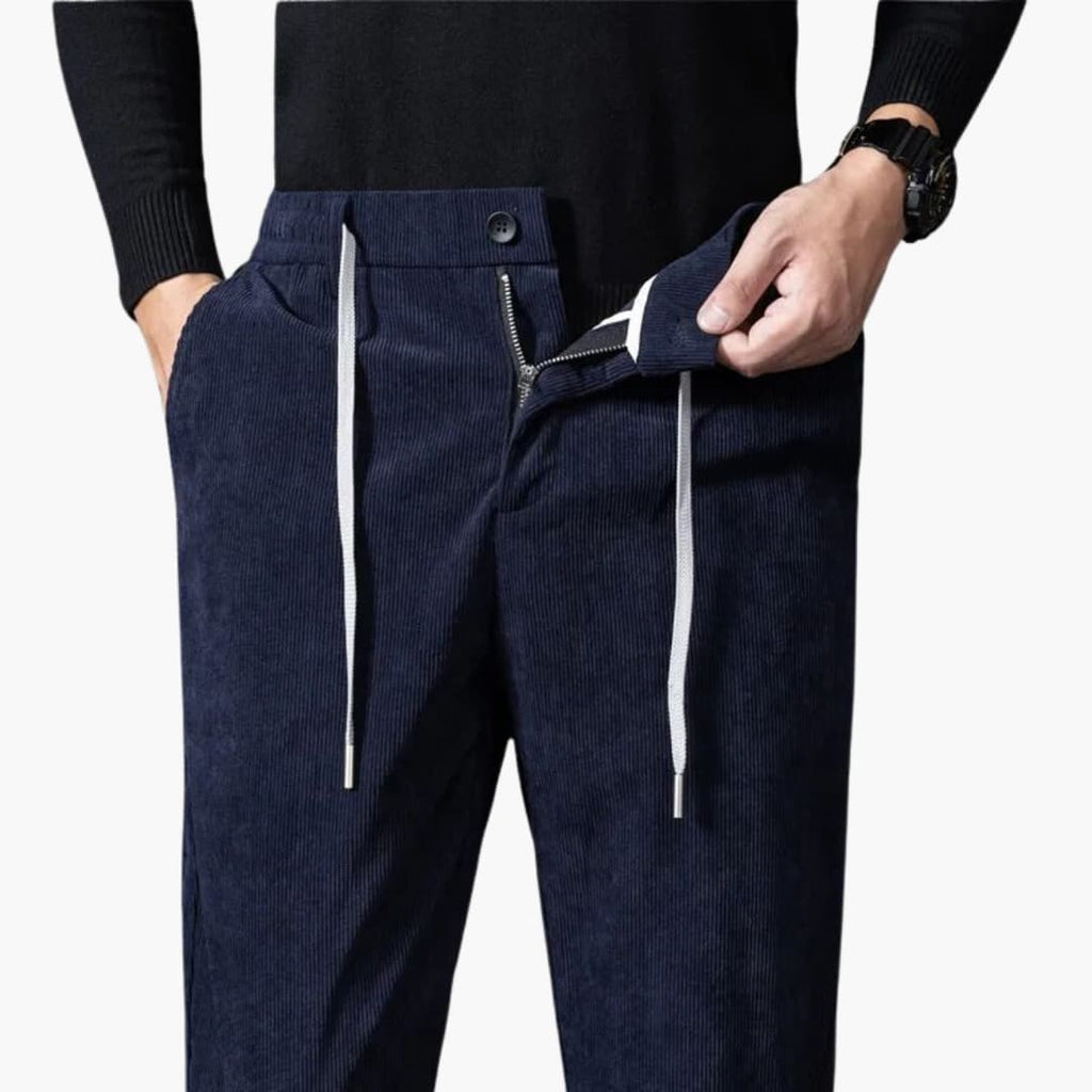 Roland - Corduroy Drawstring Trousers