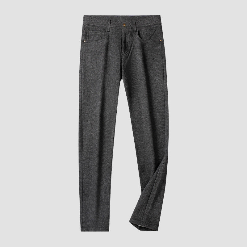 Normand - Tailored Plaid Wool Blend Trousers