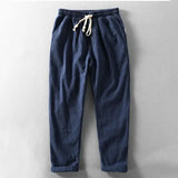 Byron - Lightweight Drawstring Summer Trousers