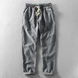 Byron - Lightweight Drawstring Summer Trousers