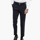 Barnaby - Vintage Flecked Straight Leg Trousers