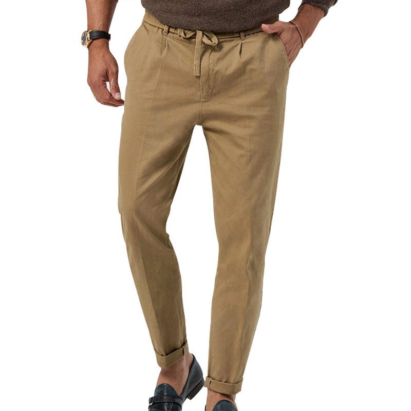 Clement - Lightweight Drawstring Comfort Trousers