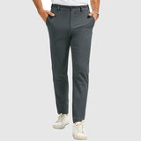 Tate - Slim Fit Straight Leg Trousers