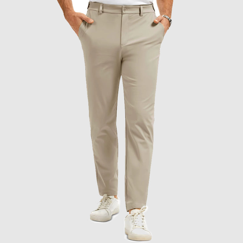 Tate - Slim Fit Straight Leg Trousers