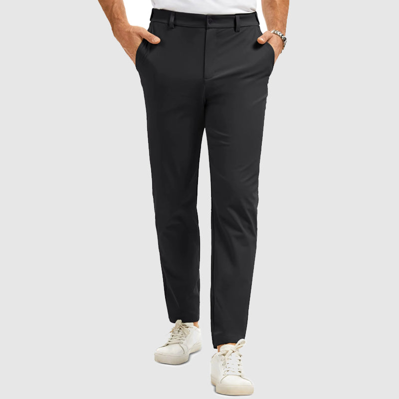 Tate - Slim Fit Straight Leg Trousers