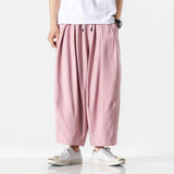 Loic - Balloon Leg Drawstring Trousers