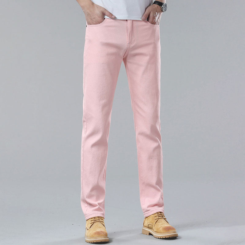 Stanley - Slim Fit Colour Trousers