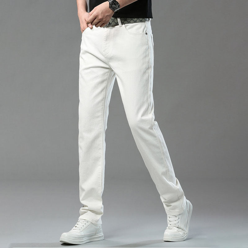 Stanley - Slim Fit Colour Trousers
