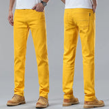 Stanley - Slim Fit Colour Trousers