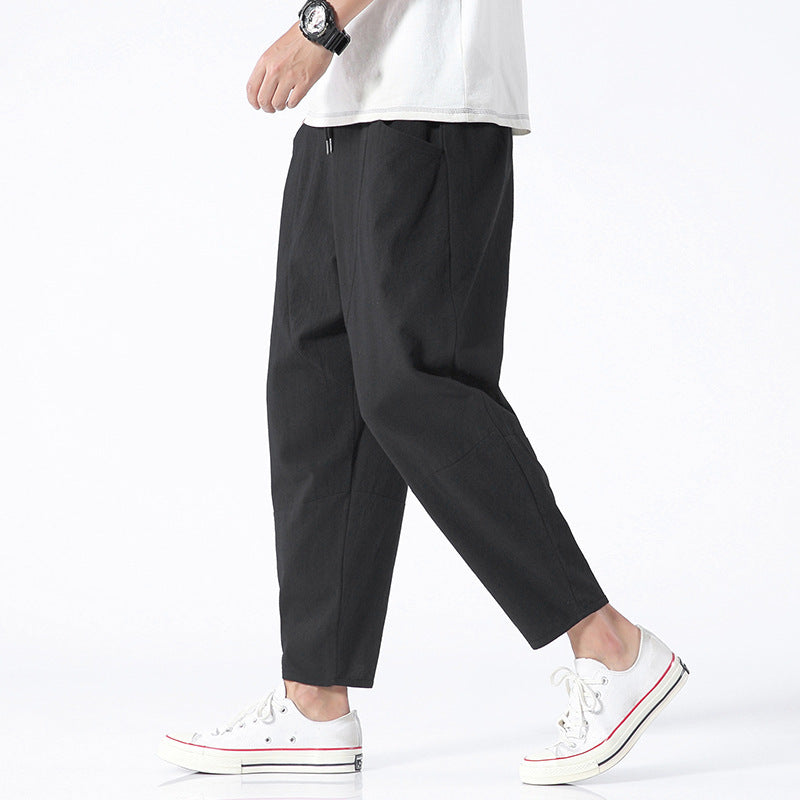 Harlan - Cropped Harem Trousers