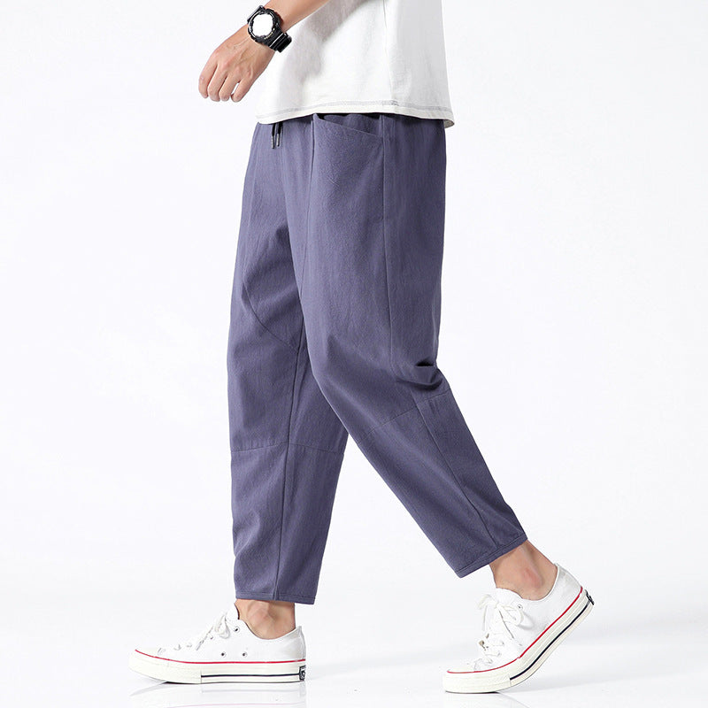 Harlan - Cropped Harem Trousers