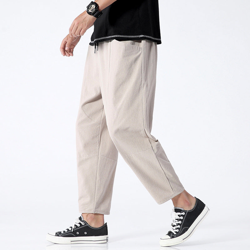 Harlan - Cropped Harem Trousers