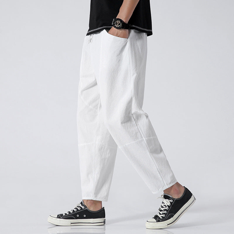 Harlan - Cropped Harem Trousers