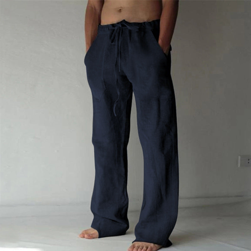 Cade - Japanese Style Drawstring Trousers