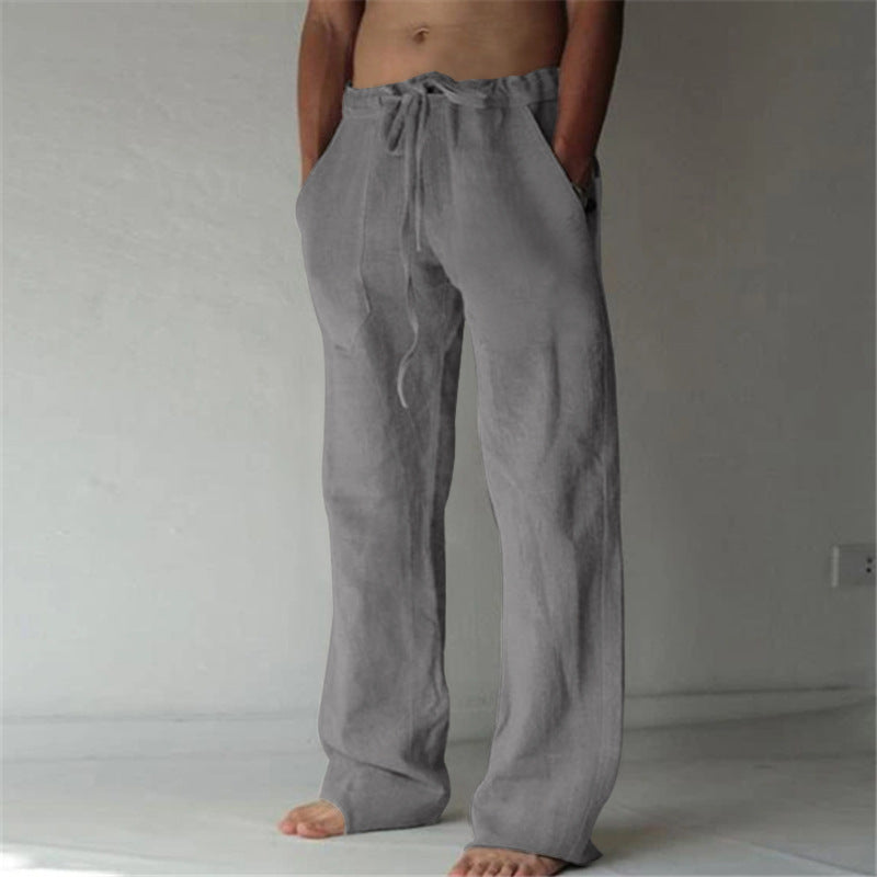 Cade - Japanese Style Drawstring Trousers
