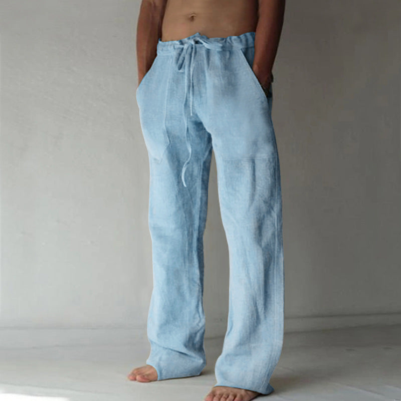 Cade - Japanese Style Drawstring Trousers