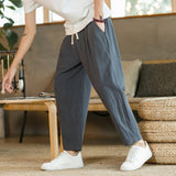 Graeme - Comfortable Drawstring Trousers
