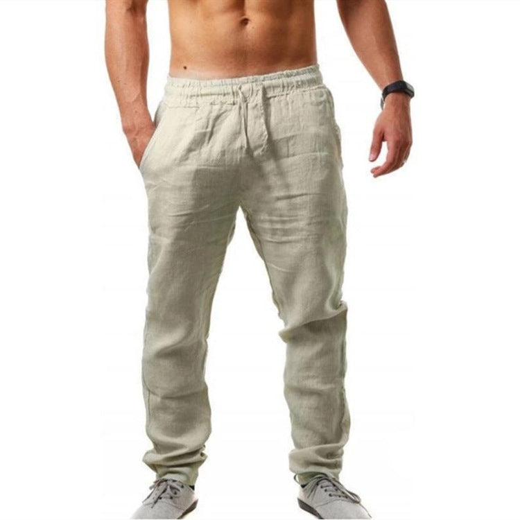 Harvey - Breathable Drawstring Trousers
