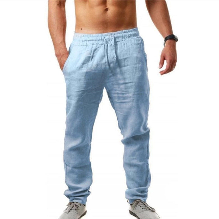 Harvey - Breathable Drawstring Trousers