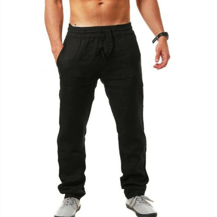 Harvey - Breathable Drawstring Trousers