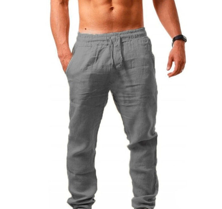 Harvey - Breathable Drawstring Trousers