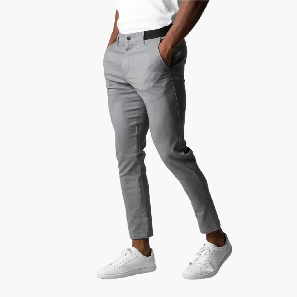 Lorne - Slim Fit Stretch Chino Trousers