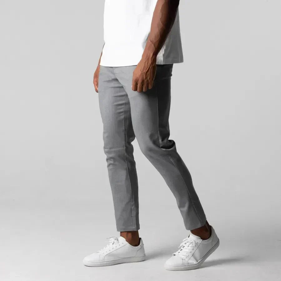 Lorne - Slim Fit Stretch Chino Trousers