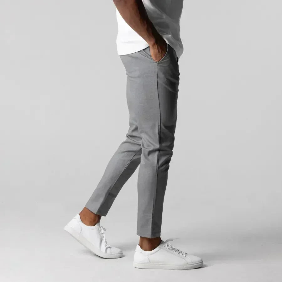 Lorne - Slim Fit Stretch Chino Trousers