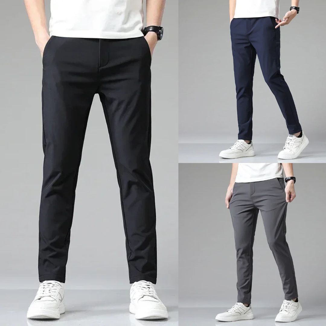 Conrad - Four-Way Stretch Waist Size Trousers