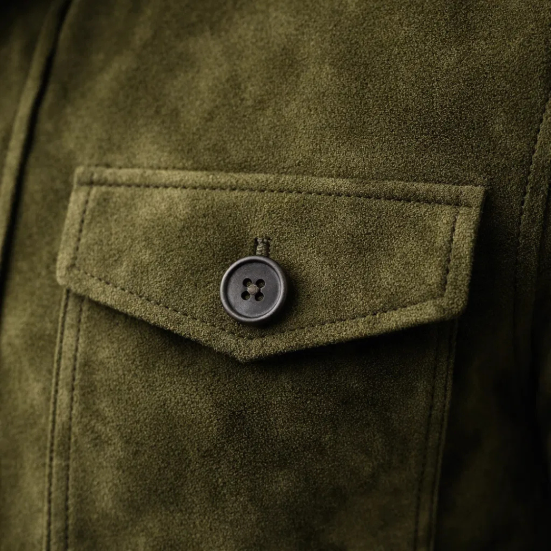 Otis - Genuine Suede Utility Jacket