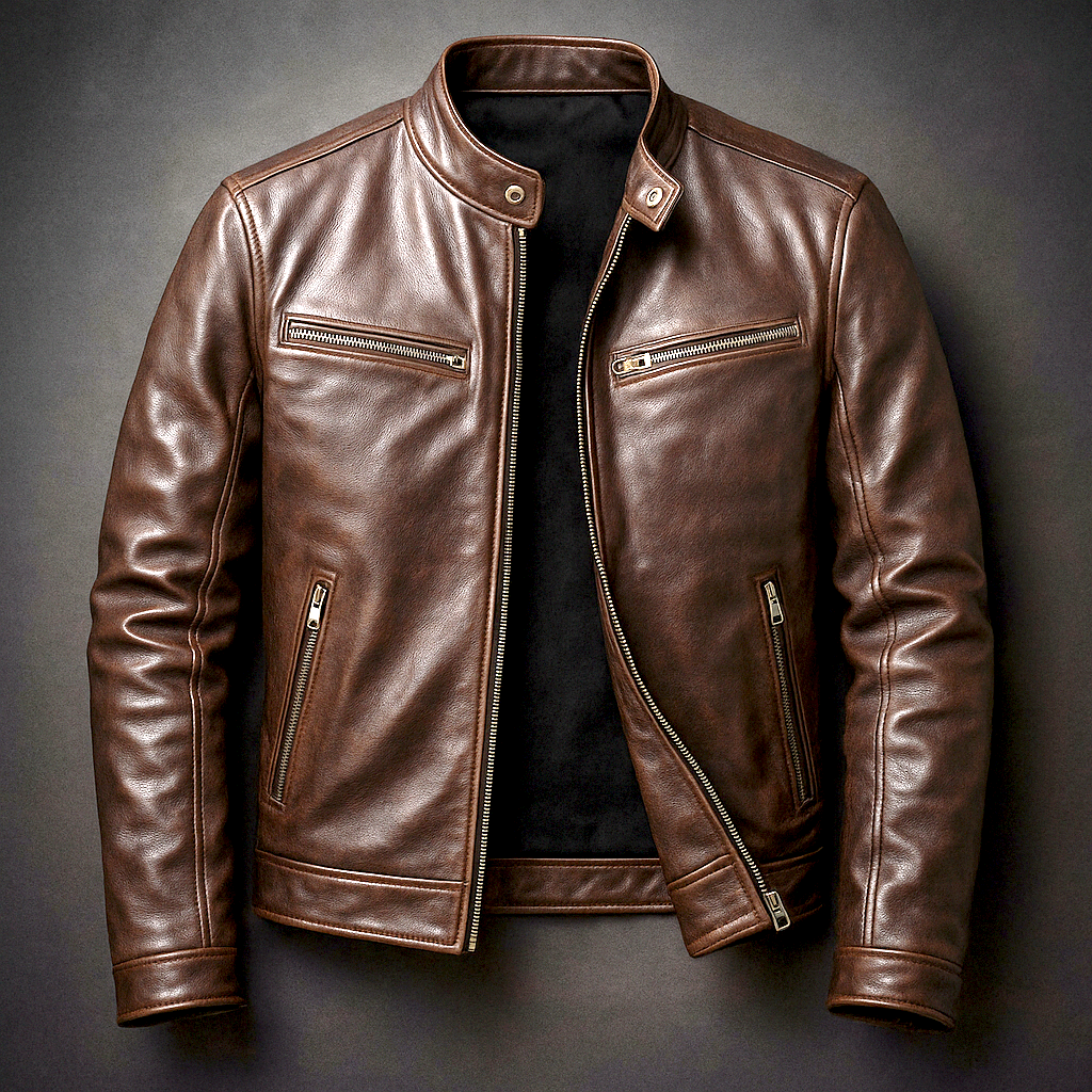 Alec - Vintage Leather Jacket
