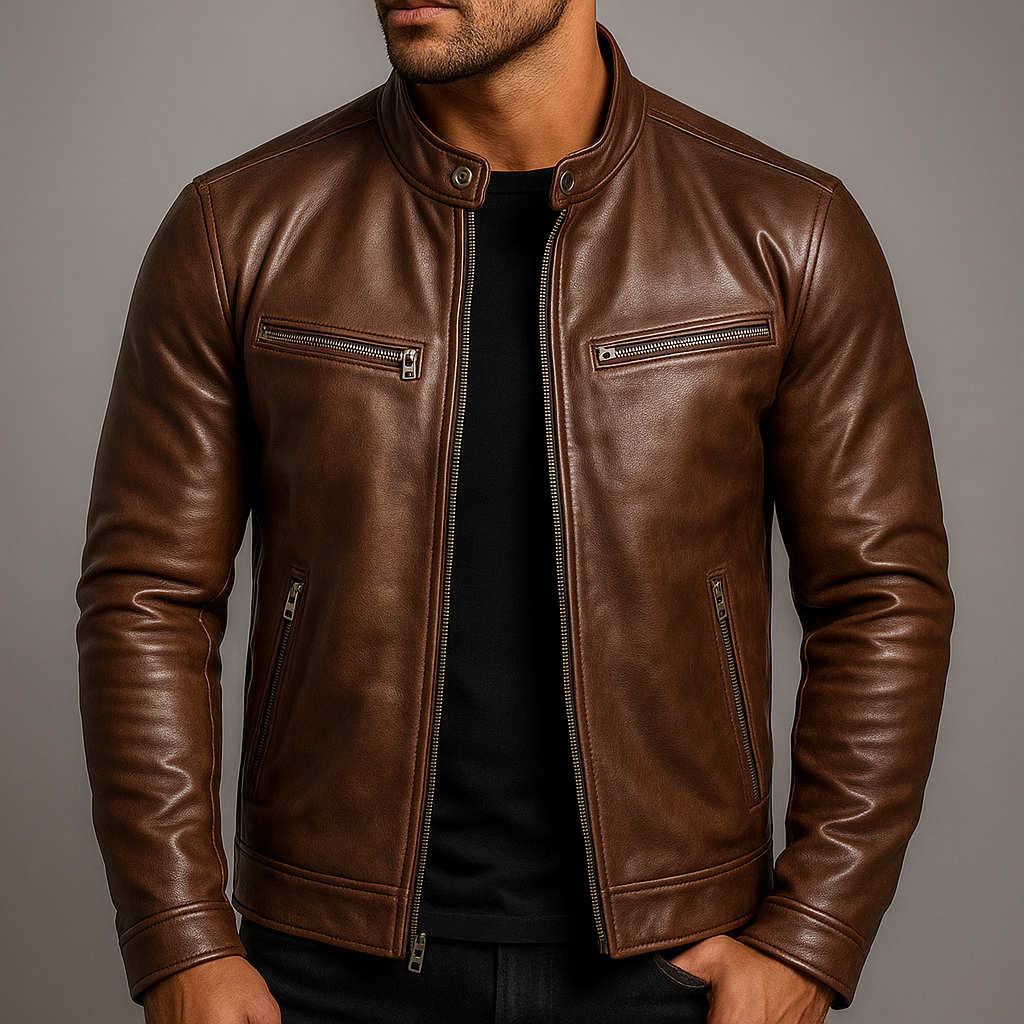 Alec - Vintage Leather Jacket