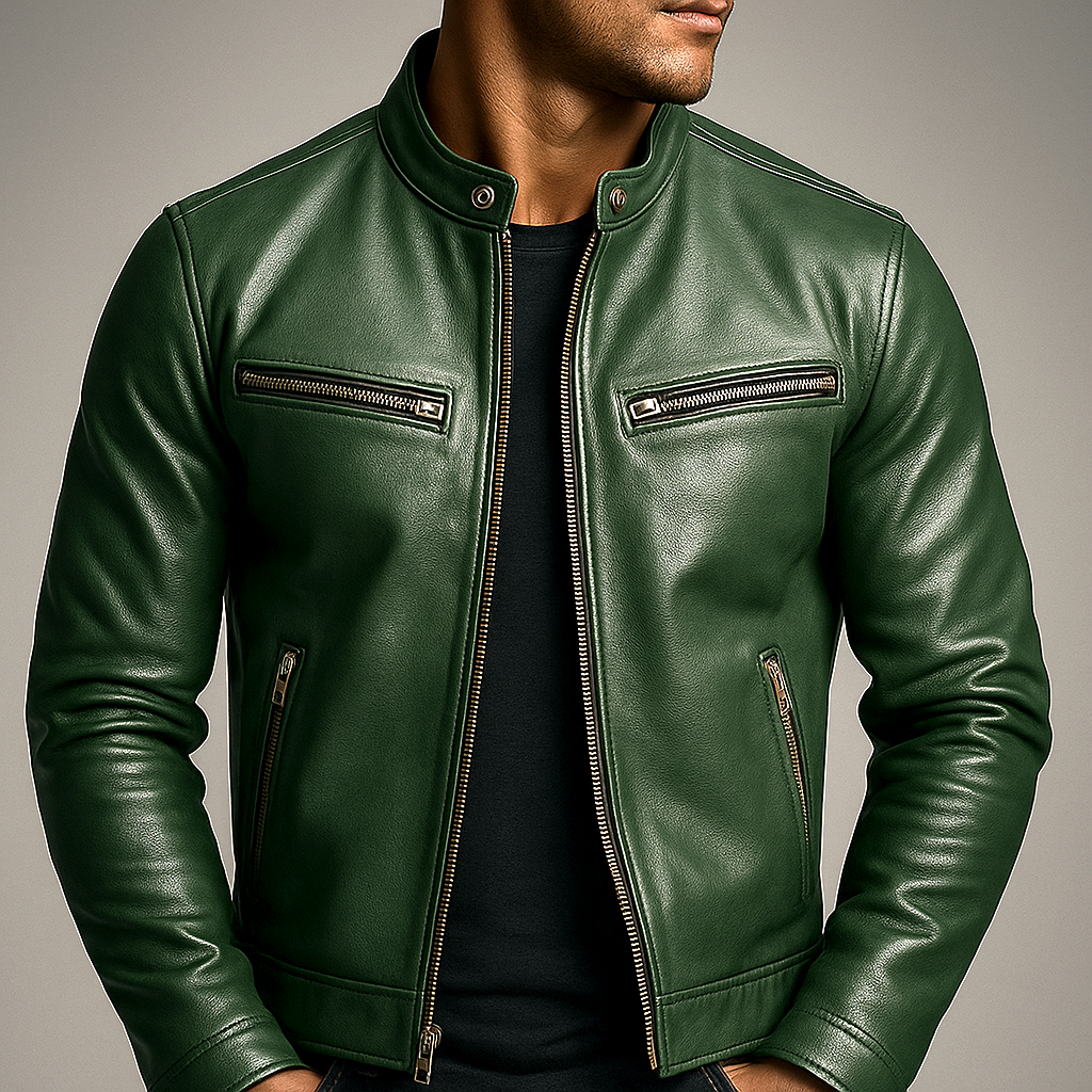 Alec - Vintage Leather Jacket