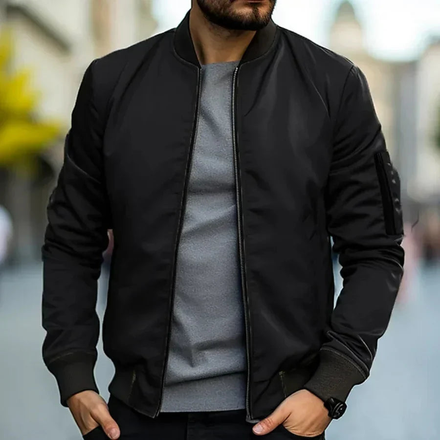 Stefan - Classic Lightweight Bomber Jacket