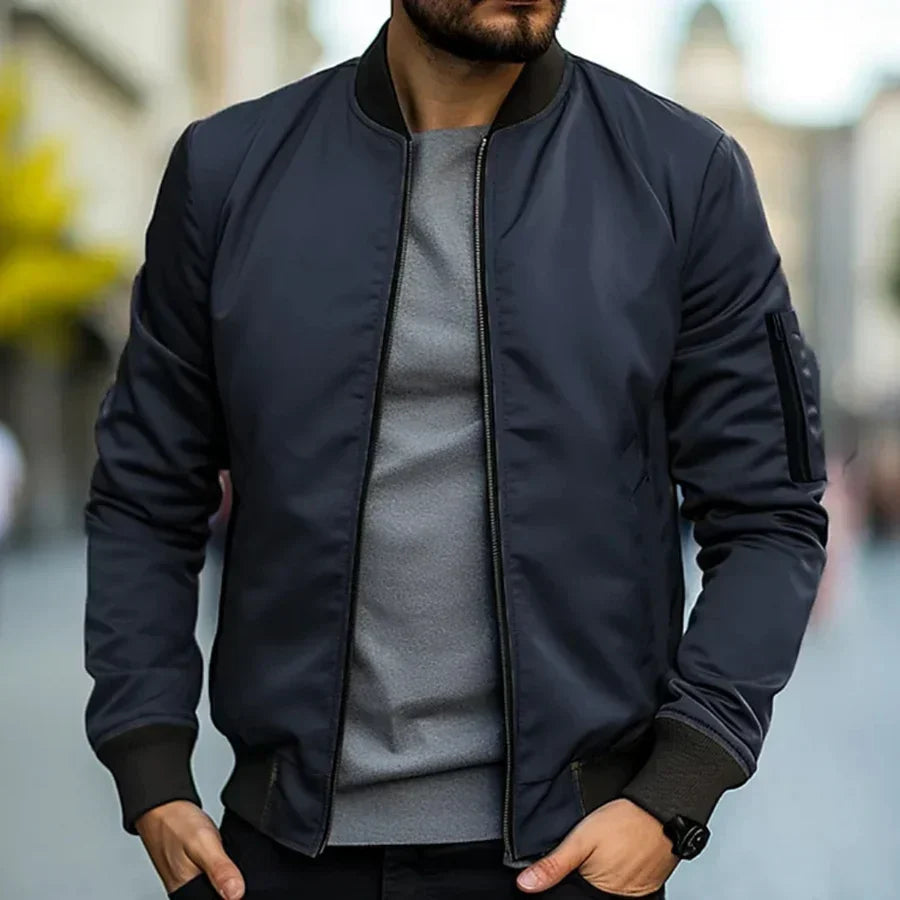 Stefan - Classic Lightweight Bomber Jacket