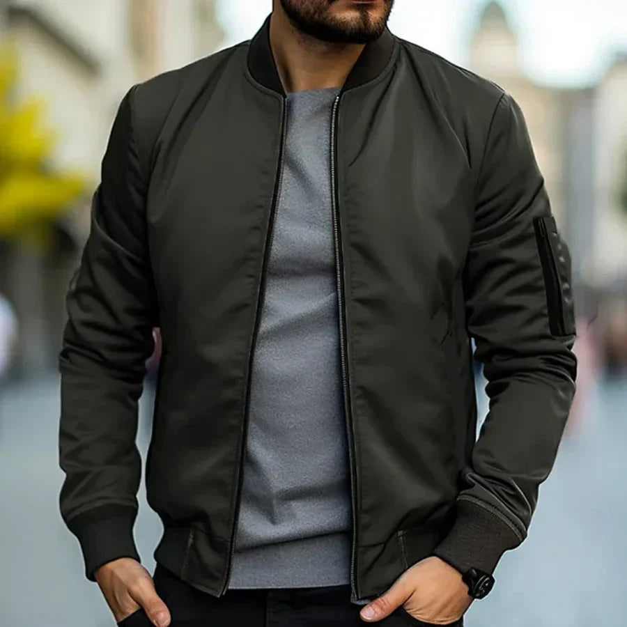 Stefan - Classic Lightweight Bomber Jacket