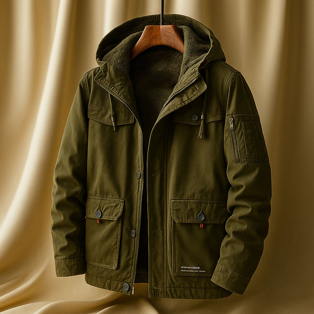 Troy - Hooded Utility Jacket