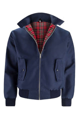 Marshall - Tartan Lined Harrington Jacket
