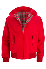 Marshall - Tartan Lined Harrington Jacket