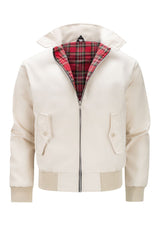 Marshall - Tartan Lined Harrington Jacket