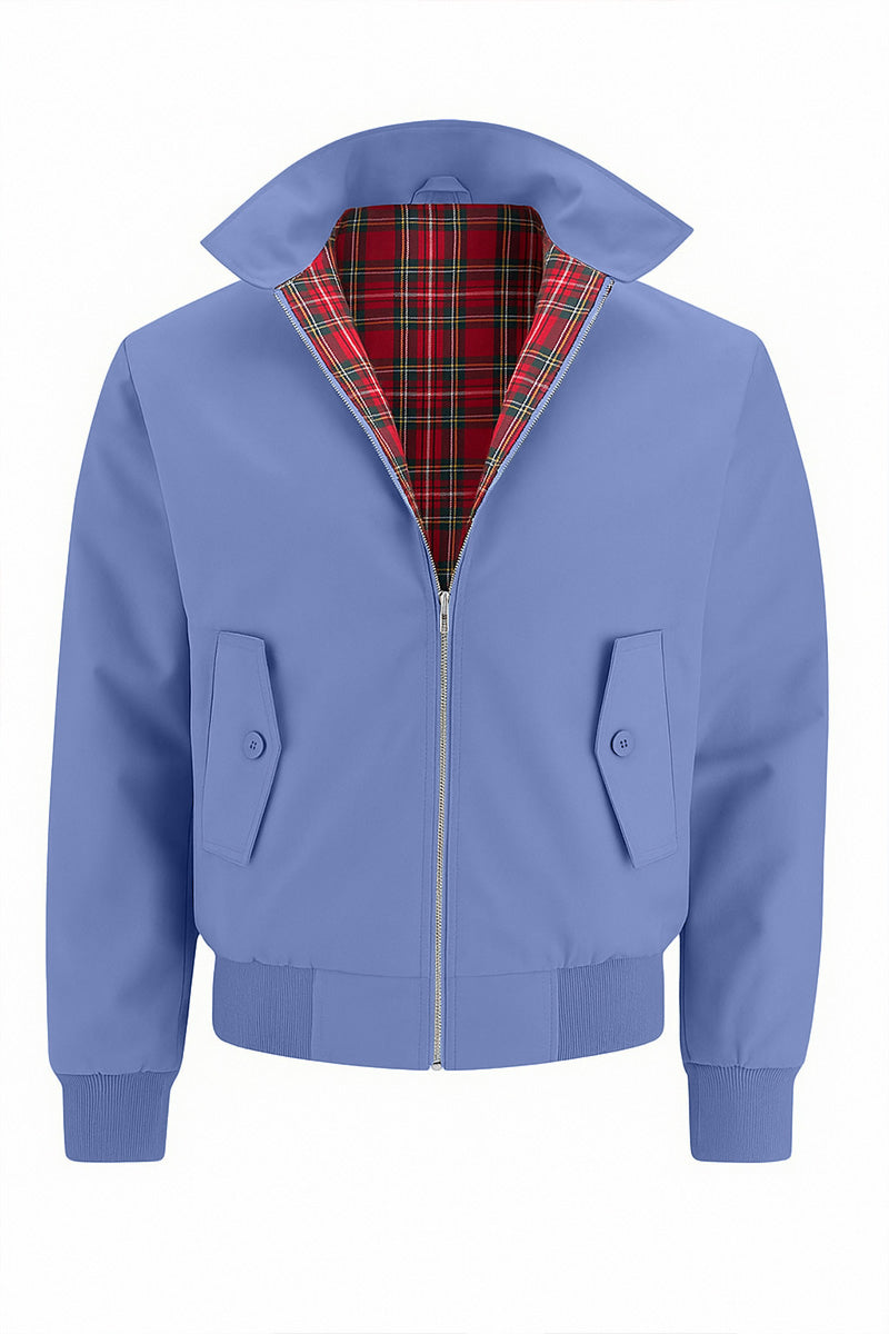 Marshall - Tartan Lined Harrington Jacket