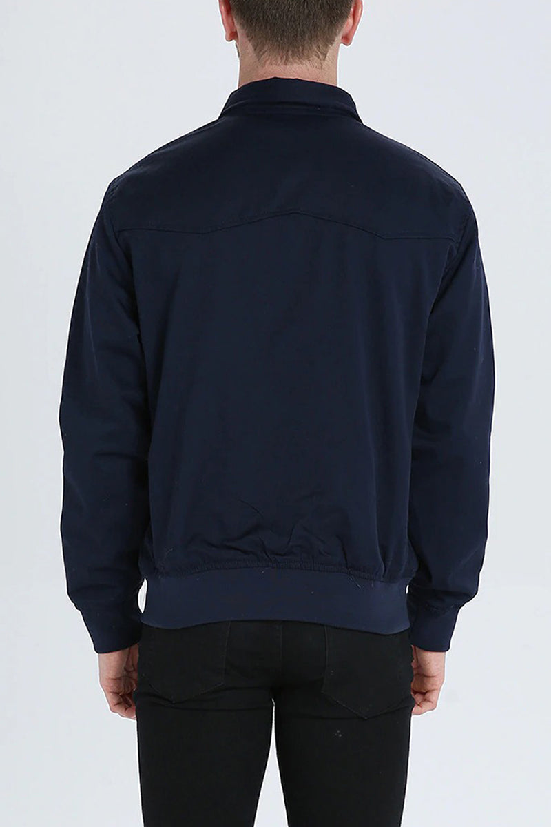 Marshall - Tartan Lined Harrington Jacket